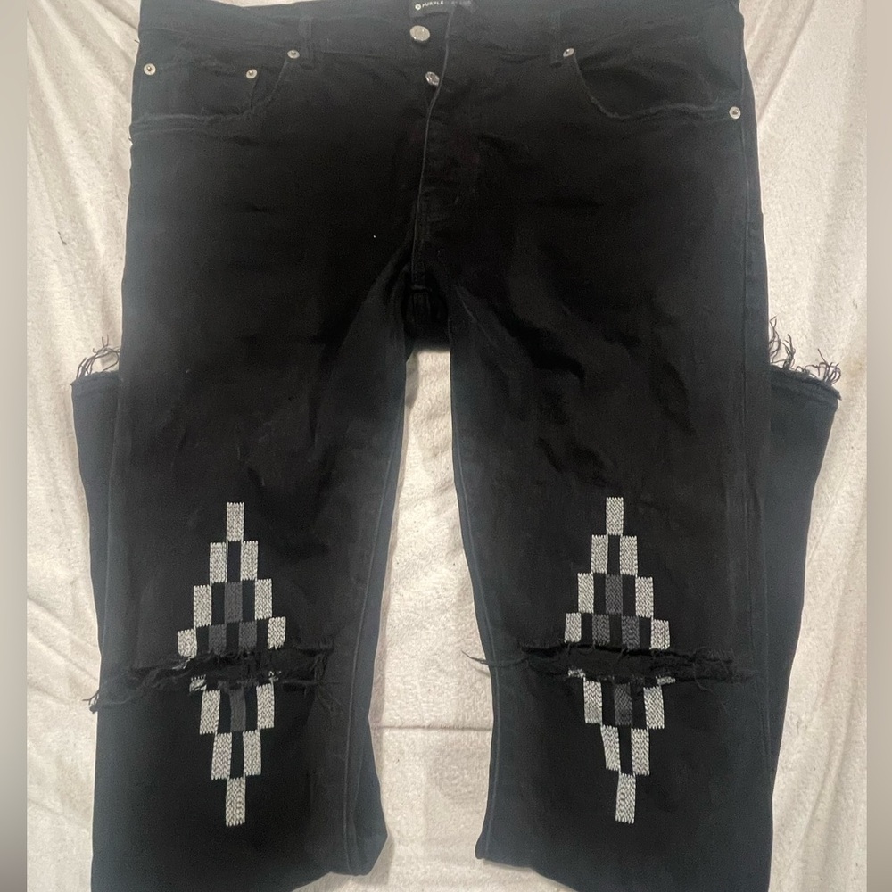 Black Purple-Brand Denim